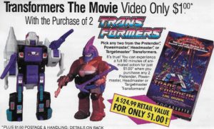 Transformers Mail In offer 