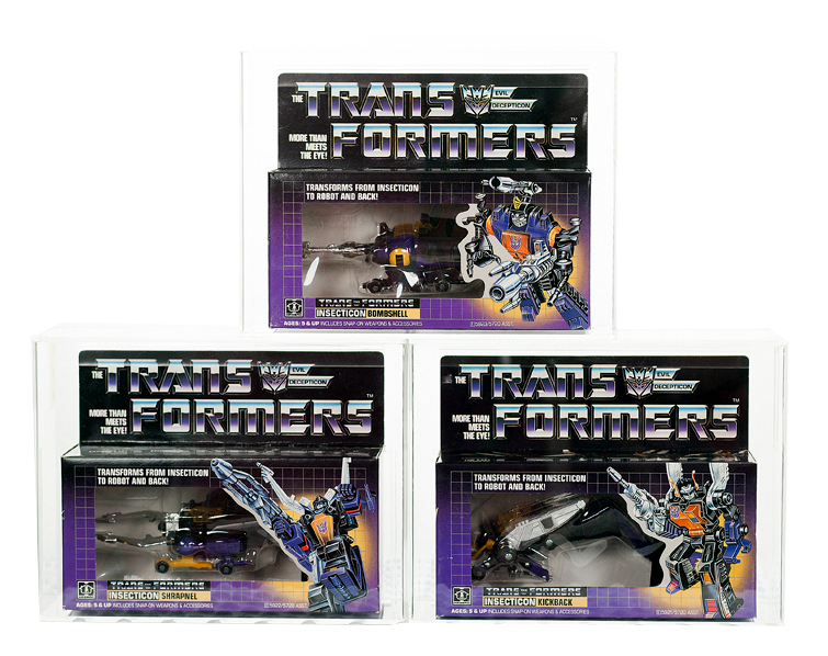 Transformers AFA 85 Insecticons TM box