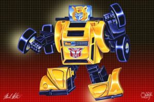 Transformers G1 Bumblebee Original Art