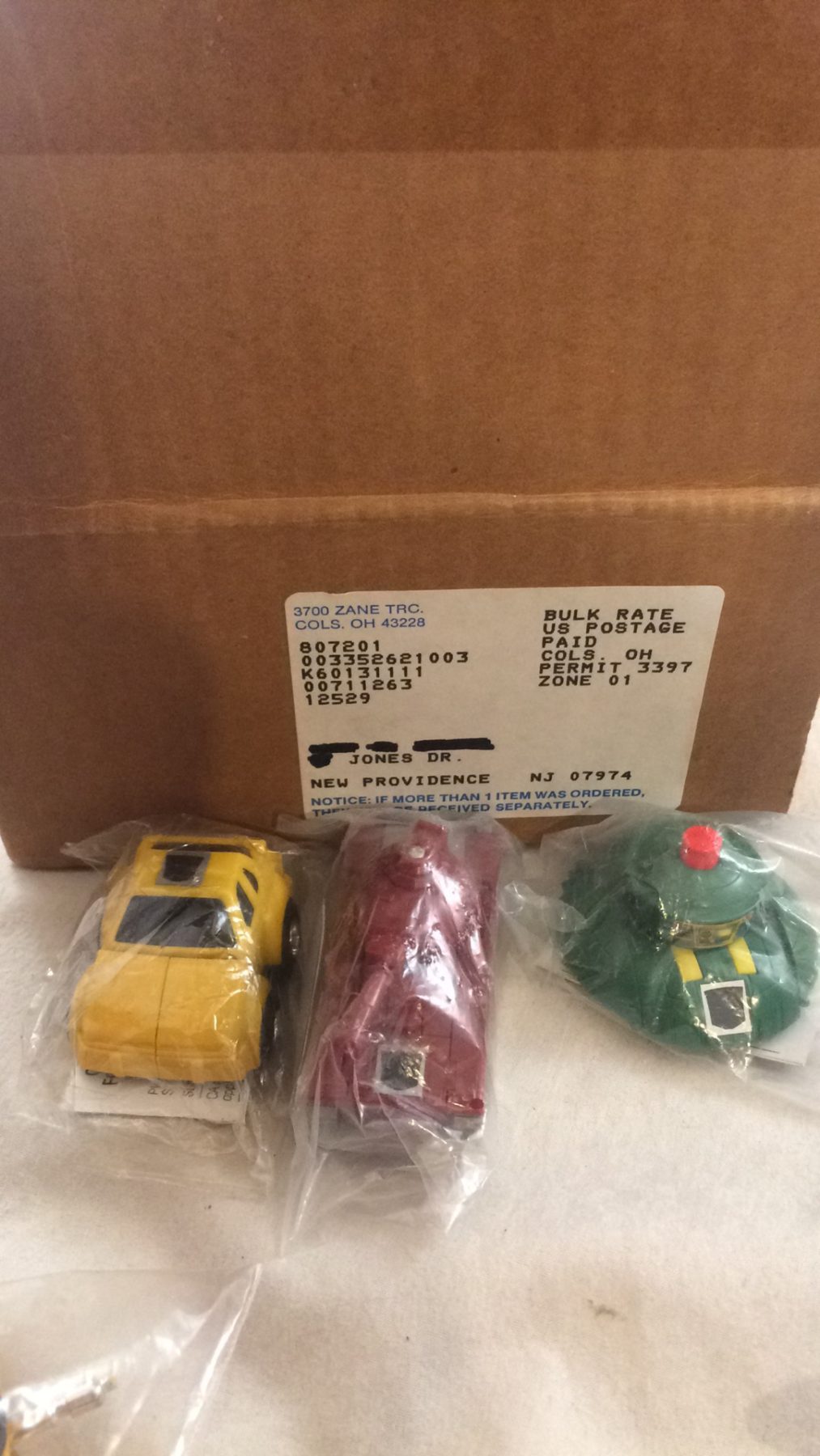 G1 Mail Away Minibots Collection