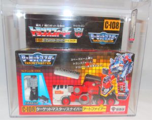 Japanese Transformers Artfire MISB 