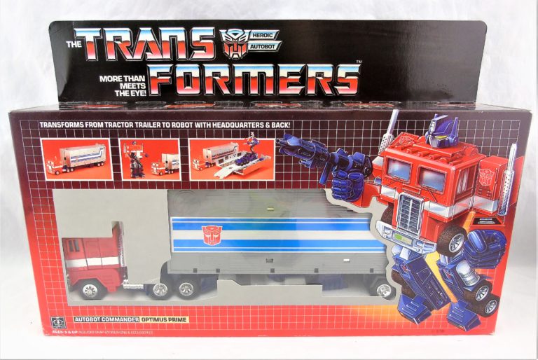 Transformers G1 Optimus Prime Metal Plates Trailer - I am Ratchet